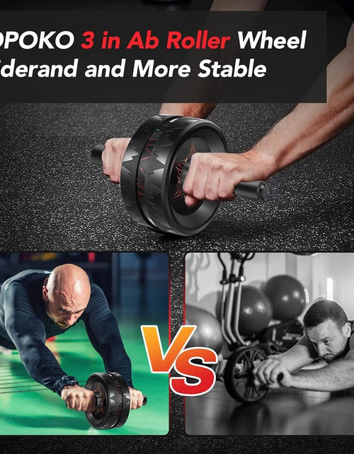 Load image into Gallery viewer, Rodillo Para Ejercicios Abdominales Brazos Entrenamiento En Casa Rueda Abdominal