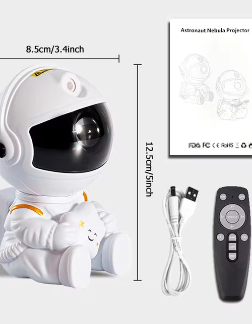 Load image into Gallery viewer, Star Projector Galaxy Night Light Astronaut Space Projector Starry Nebula Ceiling LED Lamp for Bedroom Home Decorative Kids Gift