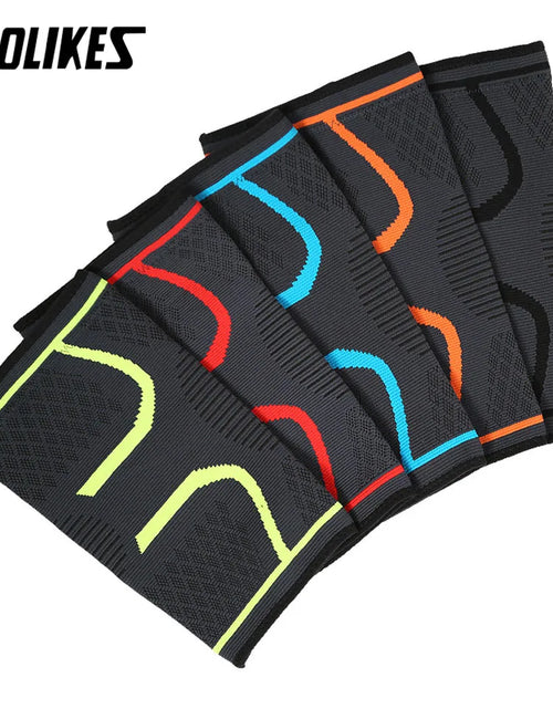 Load image into Gallery viewer, 1PCS Fitness Running Cycling Knee Support Braces Elastic Nylon Sport Compression Knee Pad Sleeve for Basketball Volleyball