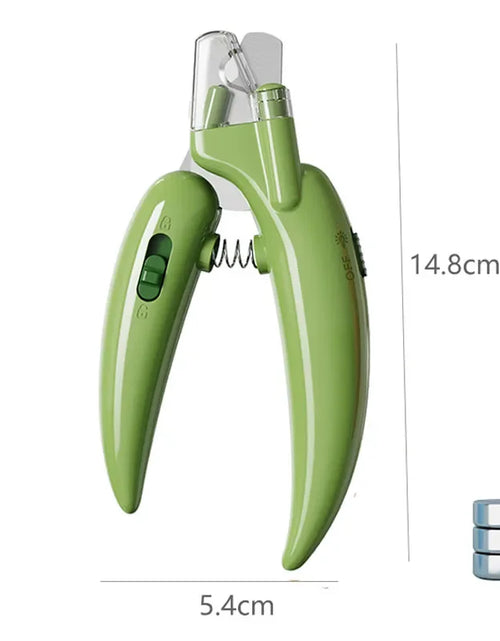 Load image into Gallery viewer, Professional Pet Nail Clippers with Led Light Pet Claw Grooming Scissors for Dogs Cats Small Animals Paw Nail Trimmer Pet Supply