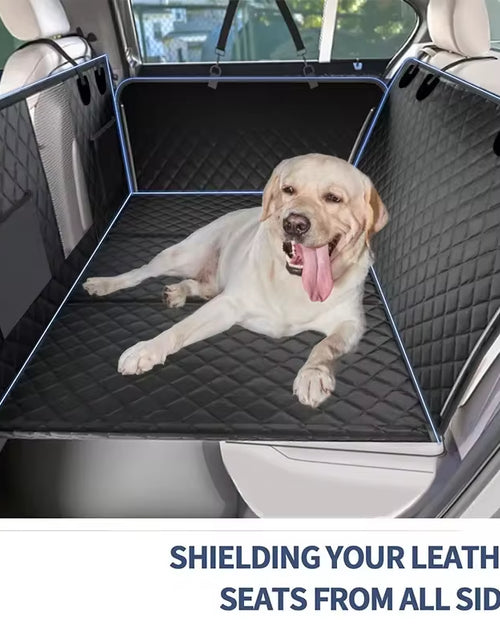 Load image into Gallery viewer, 2023 New Design Large Pet Back Seat Extender Car Backseat Protector Hammock Dog Car Seat Cover Hard Bottom for Travel