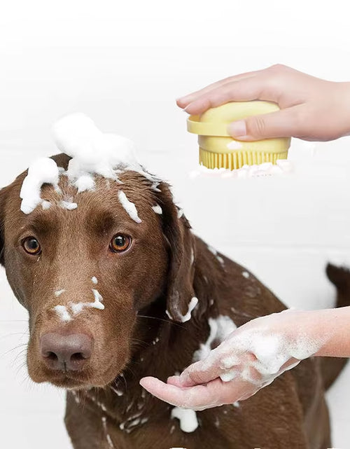 Load image into Gallery viewer, Bathroom Puppy Big Dog Cat Bath Massage Gloves Brush Soft Safety Silicone Pet Accessories for Dogs Cats Tools Mascotas Products