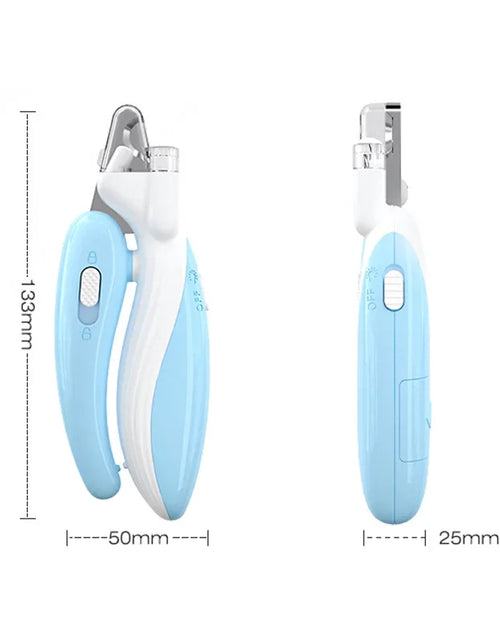 Load image into Gallery viewer, Professional Pet Nail Clippers with Led Light Pet Claw Grooming Scissors for Dogs Cats Small Animals Paw Nail Trimmer Pet Supply