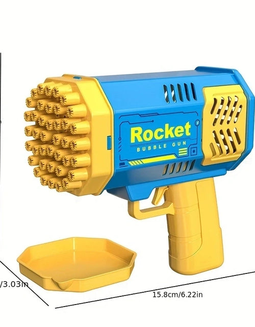 Load image into Gallery viewer, 40 Hole Bubble Machine Fully Automatic Bubble Blowing Light Outdoor Bubble Machine without Battery without Bubble Water