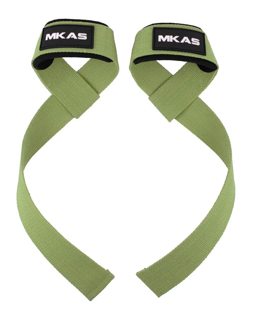 Load image into Gallery viewer, MKAS 1 Pair Gym Lifting Straps Fitness Gloves Anti-Slip Hand Wraps Wrist Straps Support for Weight Lifting Powerlifting Training