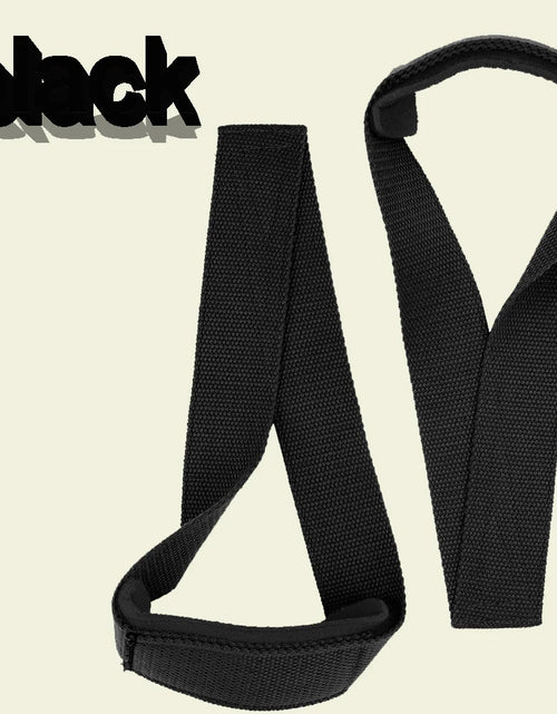 Load image into Gallery viewer, MKAS 1 Pair Gym Lifting Straps Fitness Gloves Anti-Slip Hand Wraps Wrist Straps Support for Weight Lifting Powerlifting Training