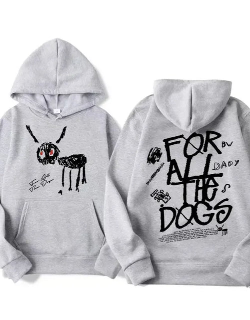 Load image into Gallery viewer, Rapper Drake New Album for All the Dogs Graphic Hoodies Men Women Fashion Hip Hop Pullovers Sweatshirt Vintage Streetwear Hoodie