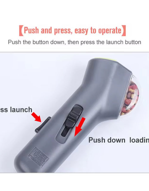 Load image into Gallery viewer, Pet Interactive Training Toy Dog Snack Catapult Launcher Outdoor Beach Toy Dog Cat Treat Launcher Snack Food Feeder Pet Supplies