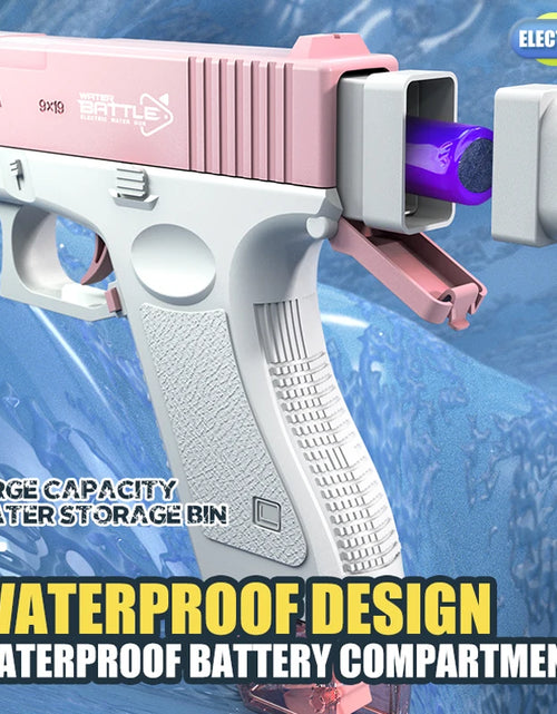 Load image into Gallery viewer, Electric Water Spray Toy Bursts Children High-Pressure Strong Charging Energy Bared Water Automatic Water Spray Summer Tos