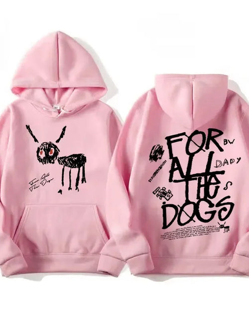 Load image into Gallery viewer, Rapper Drake New Album for All the Dogs Graphic Hoodies Men Women Fashion Hip Hop Pullovers Sweatshirt Vintage Streetwear Hoodie