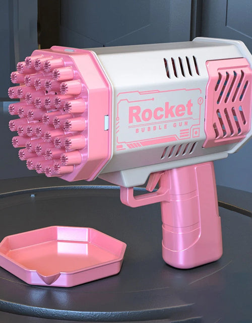 Load image into Gallery viewer, 40 Hole Bubble Machine Fully Automatic Bubble Blowing Light Outdoor Bubble Machine without Battery without Bubble Water