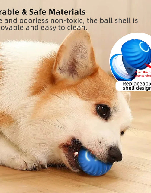 Load image into Gallery viewer, Pet Toy Ball Electric Interactive Game Gravity Sensor Smart Jumping Rolling Ball Automatic Moving Puppy Cat Entertainment Toys