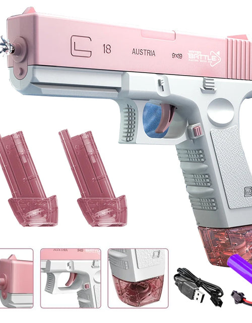 Load image into Gallery viewer, Electric Water Spray Toy Bursts Children High-Pressure Strong Charging Energy Bared Water Automatic Water Spray Summer Tos