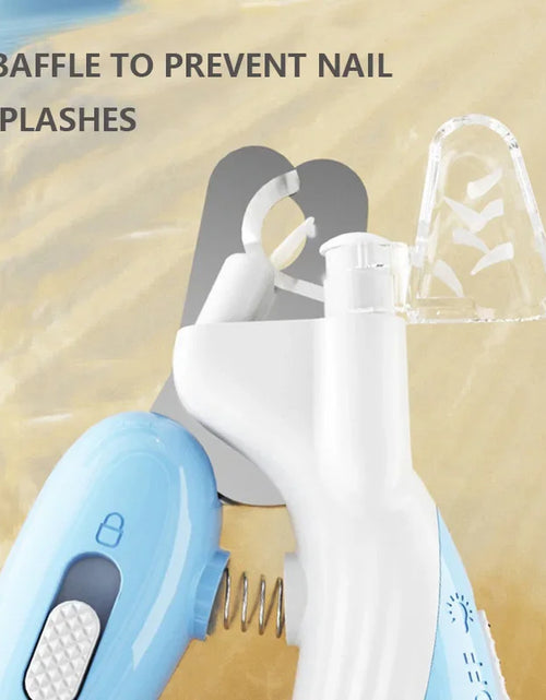 Load image into Gallery viewer, Professional Pet Nail Clippers with Led Light Pet Claw Grooming Scissors for Dogs Cats Small Animals Paw Nail Trimmer Pet Supply