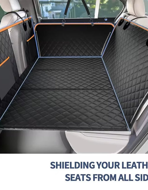 Load image into Gallery viewer, 2023 New Design Large Pet Back Seat Extender Car Backseat Protector Hammock Dog Car Seat Cover Hard Bottom for Travel