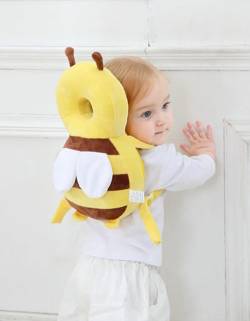Load image into Gallery viewer, Head Back Protector Baby Protect Pillow Learn Walk Head Protector Cushion anti Fall Backward Cap Carry Cartoon Kids Safe Bibi