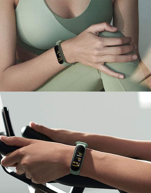 Load image into Gallery viewer, Replacement Bands Compatible with Xiaomi Mi Band 6/Xiaomi Mi Band 5/Amazfit Band 5, Soft Silicone Wristbands, Sport Adjustable Wrist Strap for Women Men