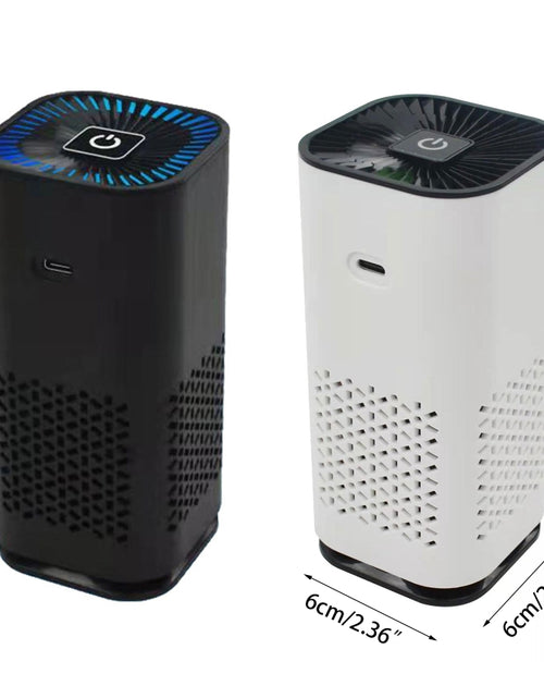 Load image into Gallery viewer, Car Air Purifier Portable Negative Ion Generator Remove Formaldehyde Dust Smoke Air Freshen Washer for Home Car