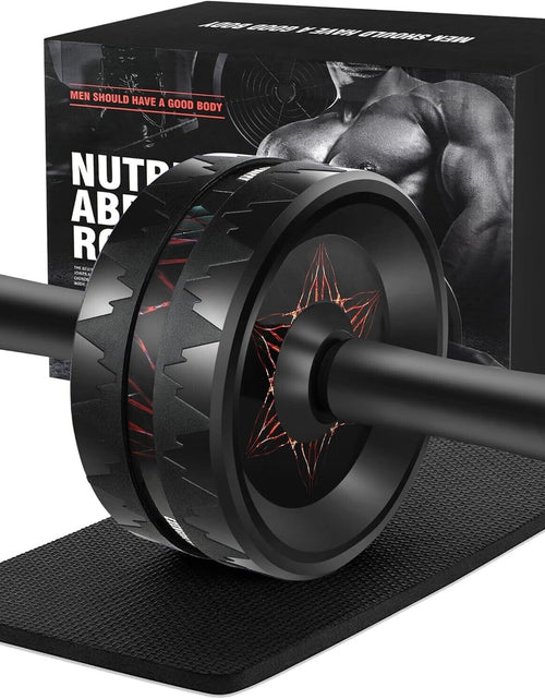 Load image into Gallery viewer, Rodillo Para Ejercicios Abdominales Brazos Entrenamiento En Casa Rueda Abdominal