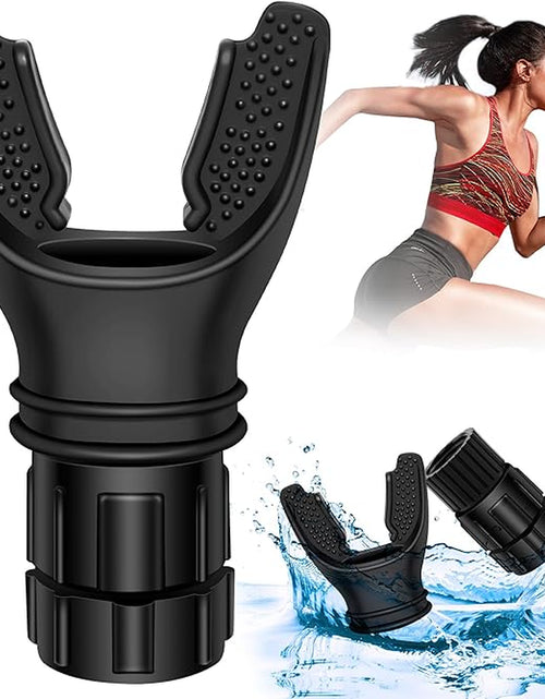 Load image into Gallery viewer, Breathing Trainer Respirator Fitness Equipment Exercise Lung Face Mouthpiece for Household Healthy Care Accessories