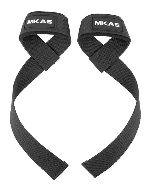 Load image into Gallery viewer, MKAS 1 Pair Gym Lifting Straps Fitness Gloves Anti-Slip Hand Wraps Wrist Straps Support for Weight Lifting Powerlifting Training