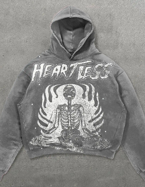 Load image into Gallery viewer, Harajuku Oversized Letter Print Streetwear High Quality Hoodie Vintage Streetwear Women Sweatshirt Goth Jacket Y2K Hoodies Women