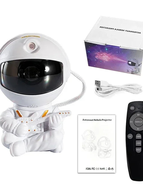 Load image into Gallery viewer, Galaxy Star Astronaut Projector LED Night Light Starry Sky Porjectors Lamp Decoration Bedroom Room Decorative for Children Gifts