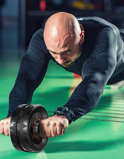 Load image into Gallery viewer, Rodillo Para Ejercicios Abdominales Brazos Entrenamiento En Casa Rueda Abdominal