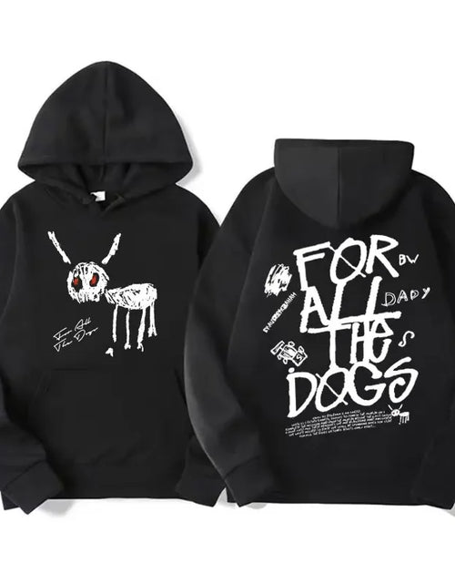 Load image into Gallery viewer, Rapper Drake New Album for All the Dogs Graphic Hoodies Men Women Fashion Hip Hop Pullovers Sweatshirt Vintage Streetwear Hoodie