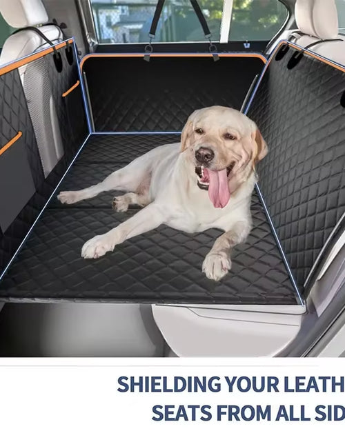 Load image into Gallery viewer, 2023 New Design Large Pet Back Seat Extender Car Backseat Protector Hammock Dog Car Seat Cover Hard Bottom for Travel