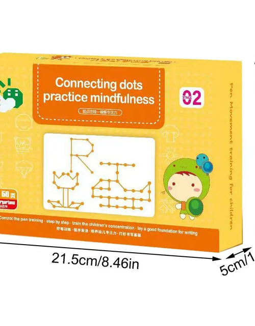 Load image into Gallery viewer, Children Drawing Reusable Practice Workbook Scribble Smart Workbook Control Training Book Education Stationery for Toddler Kids
