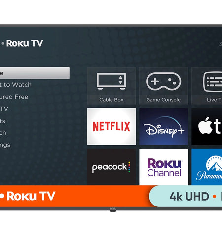 65” Class 4K UHD (2160P) LED Roku Smart Television HDR (100012587)