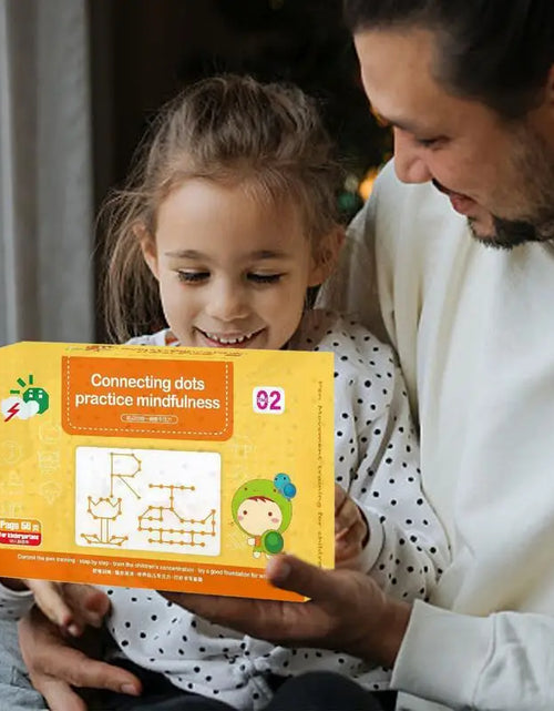 Load image into Gallery viewer, Children Drawing Reusable Practice Workbook Scribble Smart Workbook Control Training Book Education Stationery for Toddler Kids
